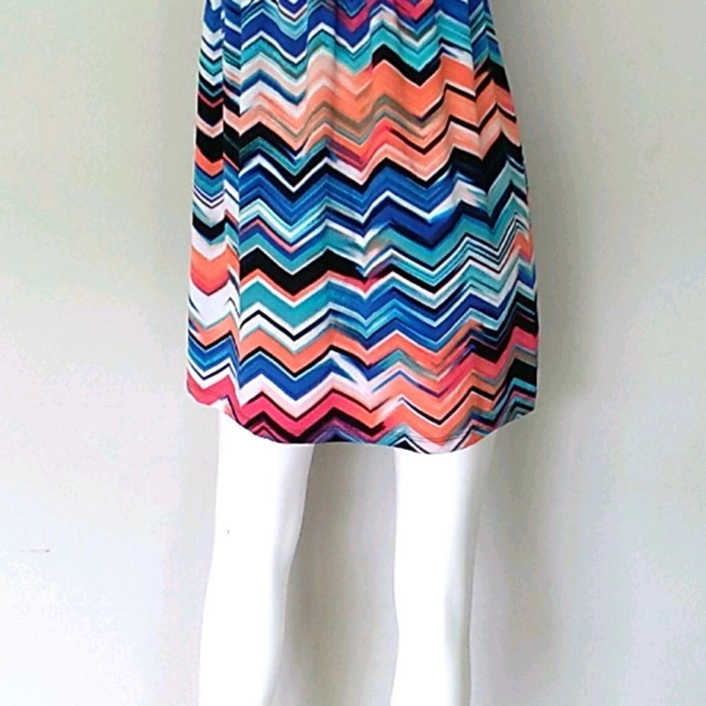 Lipstick Strapless Multicolor Dress. Size S/M - Picture 6 of 7